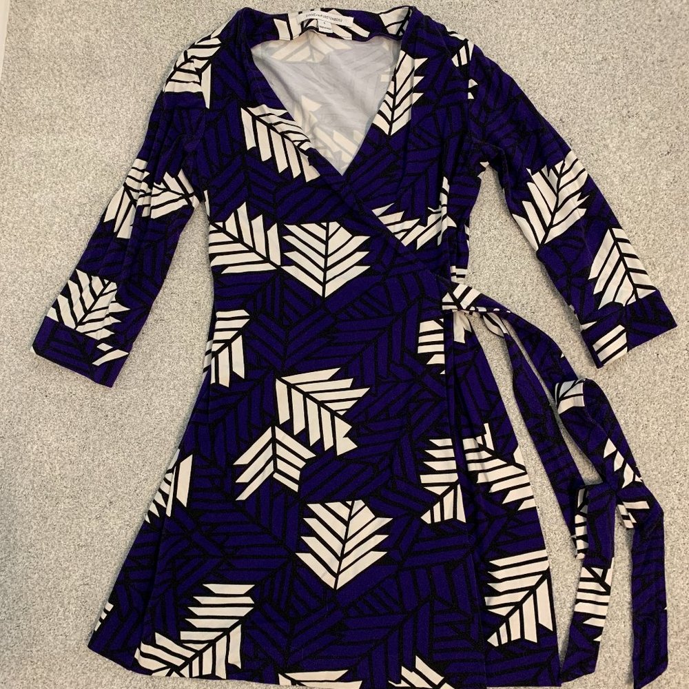 DVF Wrap Mini Dress
